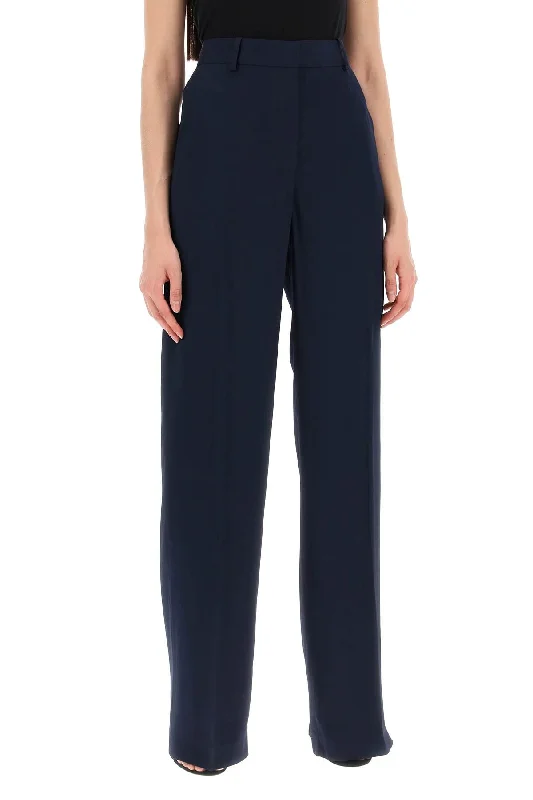 Stella Mccartney Crepe Palazzo Pants In Elegant Dress Pants