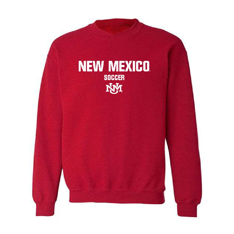 New Mexico - NCAA Women's Soccer : Taryn Robles - Classic Shersey Crewneck Sweatshirt Hoodie with Lining Warm Insulated