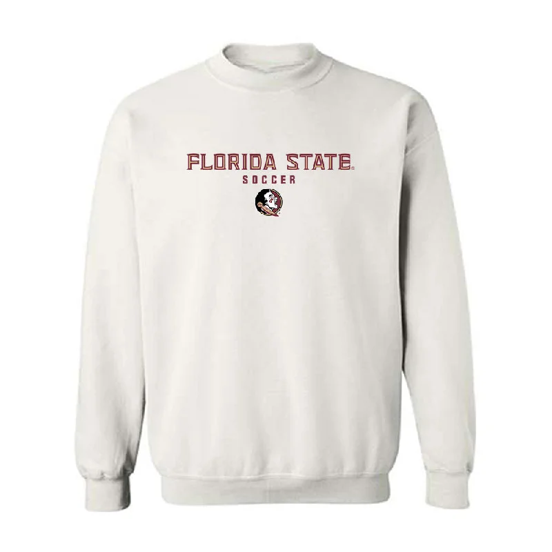 FSU - NCAA Women's Soccer : Nina Norshie - Generic Shersey Crewneck Sweatshirt Hoodie with Hem Ribbing Snug Secure