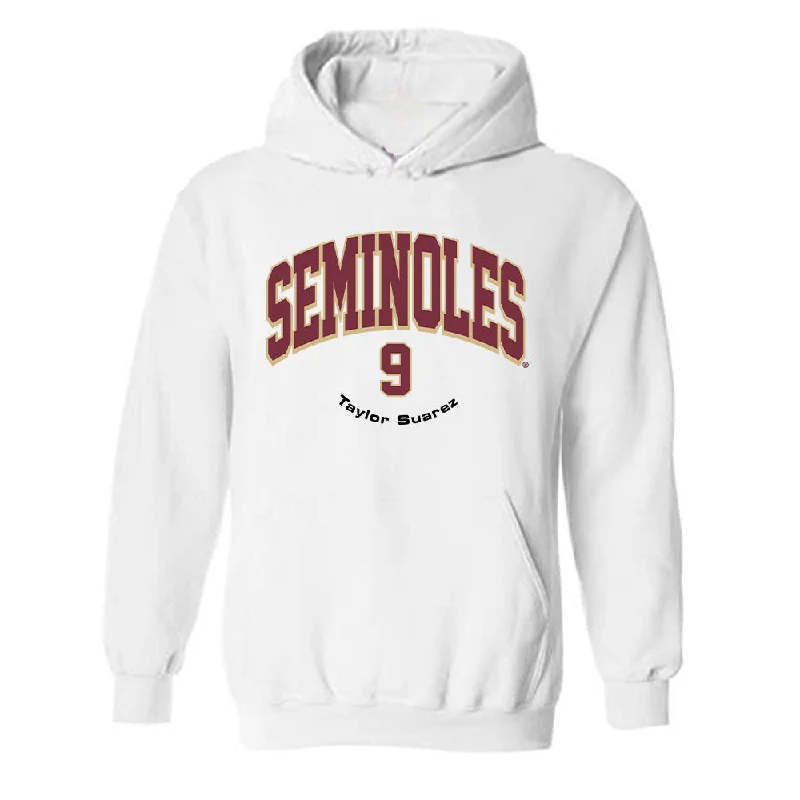 FSU - NCAA Women's Soccer : Taylor Suarez - Classic Fashion Shersey Hooded Sweatshirt Hoodie with Reflective Safety Nightwear