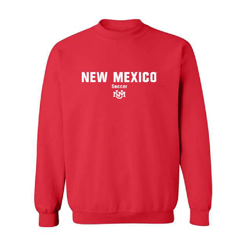 New Mexico - NCAA Women's Soccer : Taryn Robles - Classic Shersey Crewneck Sweatshirt Hoodie Crop Top Short Trendy