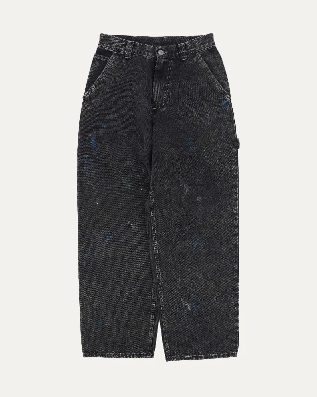 Painted Carpenter Jeans Comfortable Jogger Style Jeans