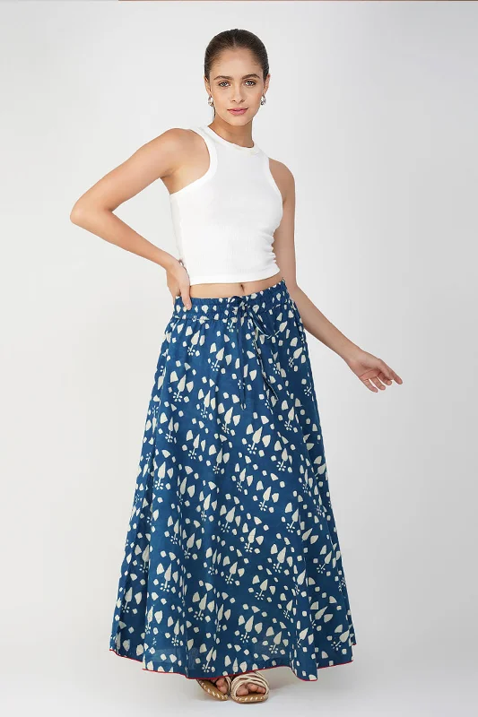Alina A-line Skirt leather skirt refined