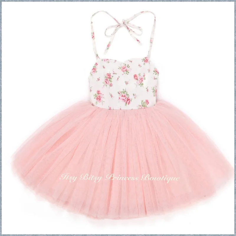 Aria with Tulle Skirt lace skirt intricate