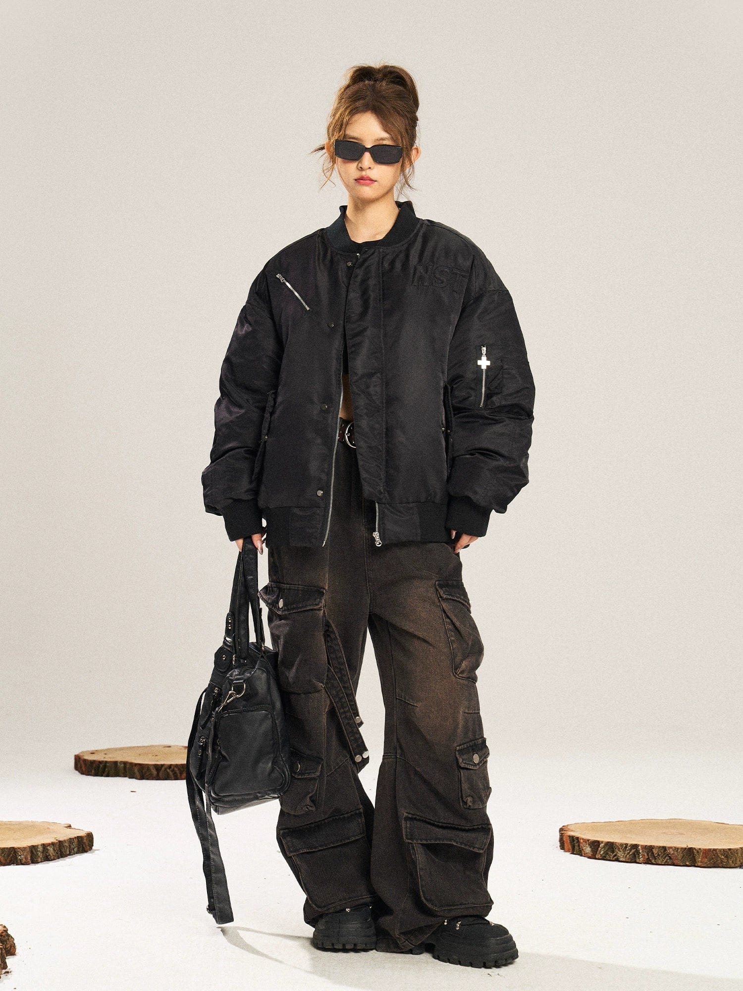 Nstnew Start Spring and Autumn Cotton Jacket Pilot Jacket Denim Jacket Leather Jacket Suede Jacket